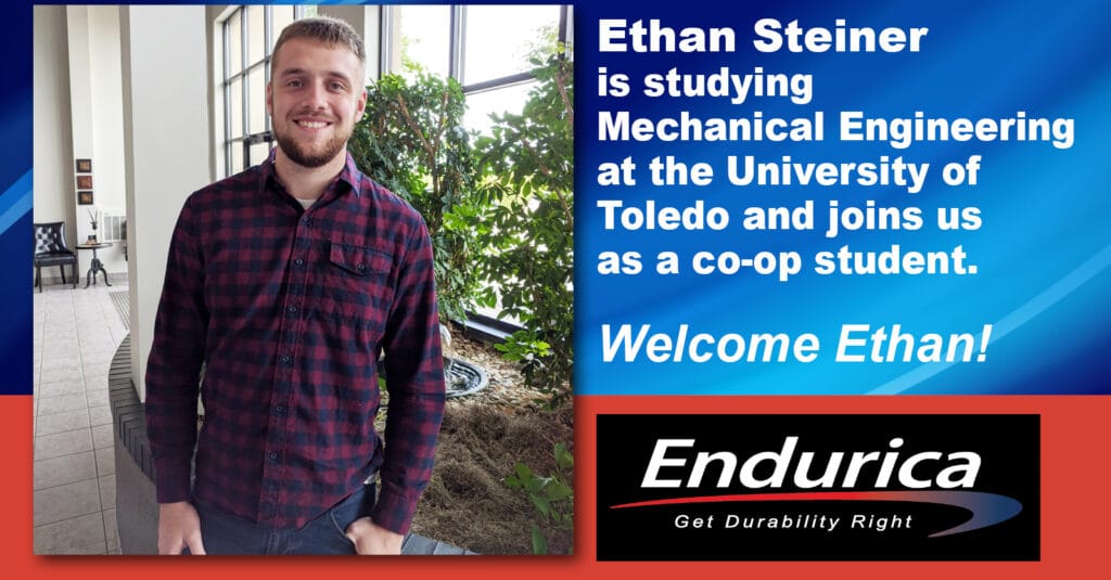 Endurica Welcomes Ethan Steiner to our Team