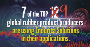 7 of the top 9 global rubber product producers are using Endurica Solutions in their applications. Elastomer Durability Solutions