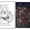 What if we don't change at all and something magical just happens? Technical equation for entropy