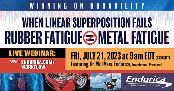 Rubber Fatigue DOES NOT EQUAL Metal Fatigue: When Linear Superposition Fails