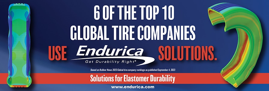 6 of the Top 10 Global Tire Companies Use Endurica Solutions