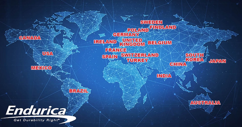 Endurica solutions are in use around the world