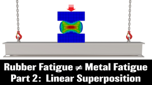 Rubber Fatigue DOES NOT EQUAL Metal Fatigue Part 2 Linear Superposition